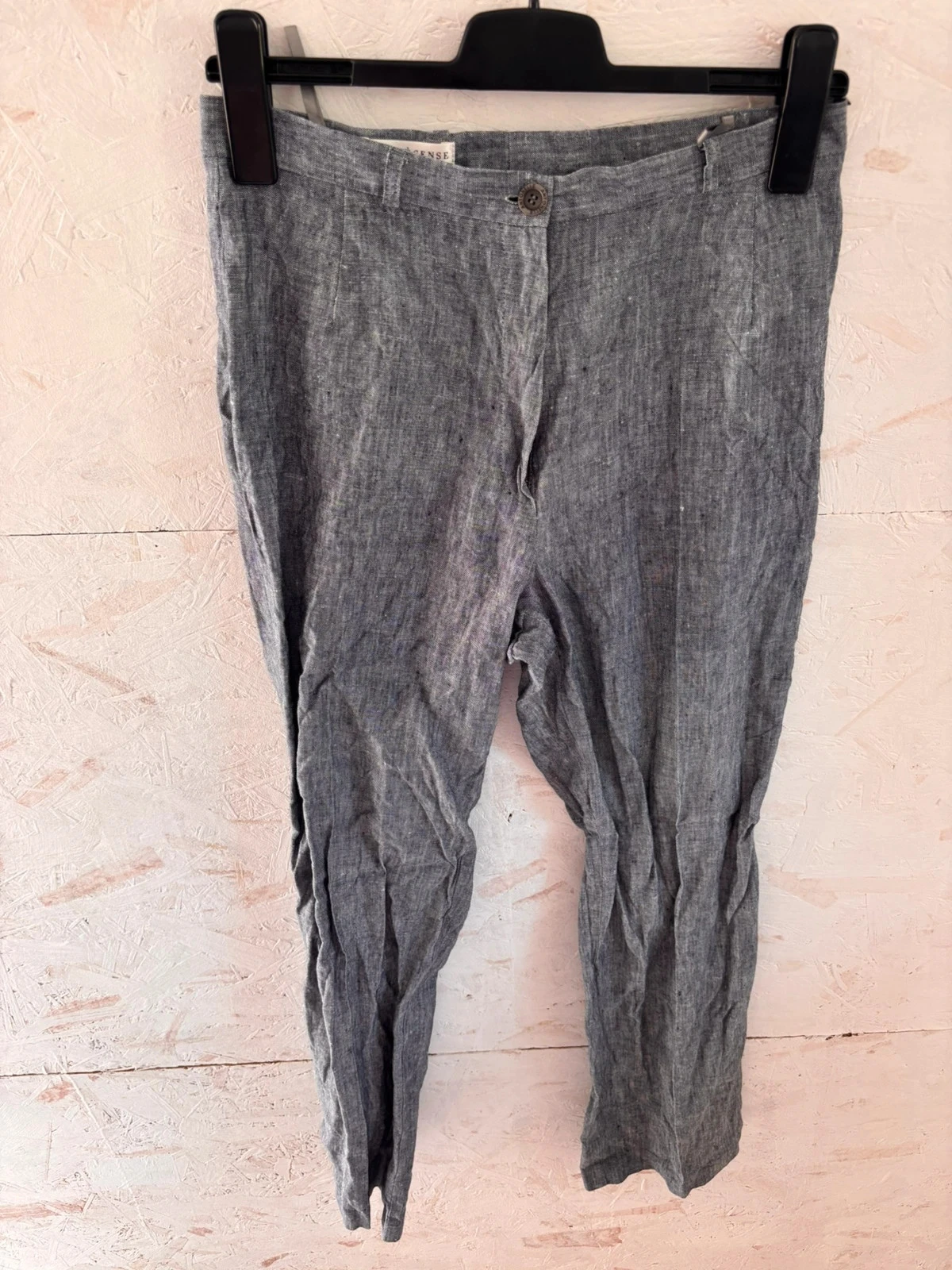Conjunto de blazer de linho de verão Pause Café (Casaco + Calça) Tamanho 42 (L) Muito bom estado – photo 6